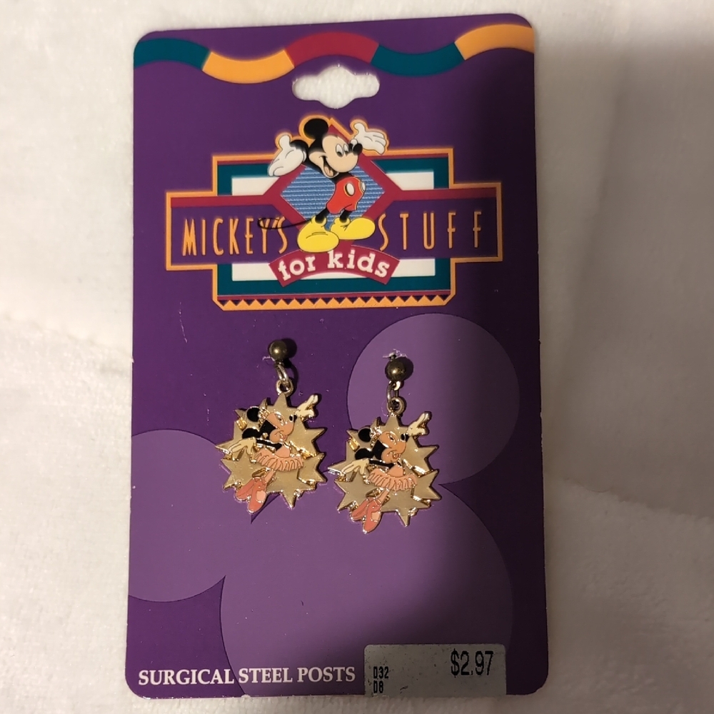 Mickey Mouse Earrings for Kids